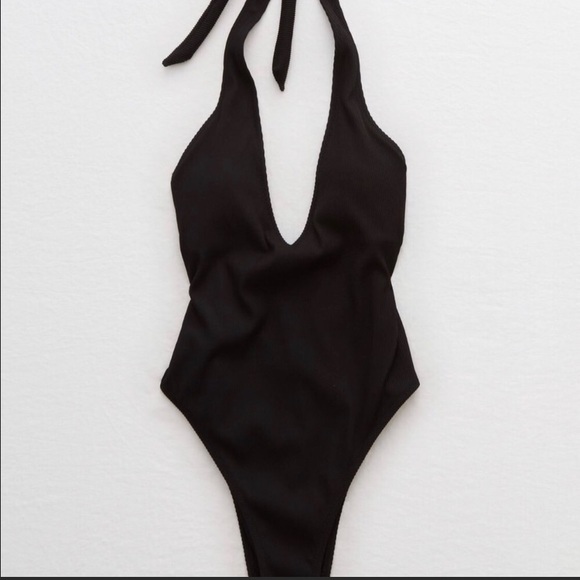Aerie Super Plunge One Piece - Picture 3 of 7